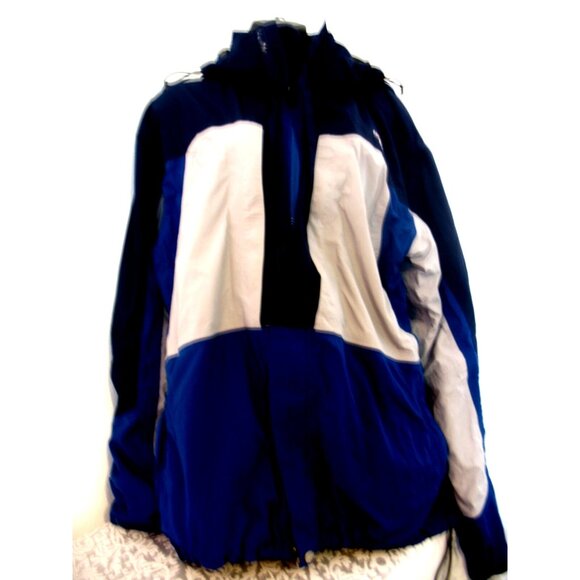 The North Face Men’s Dry Vent Blue Waterproof Jacket Size XLTG - Picture 4 of 10